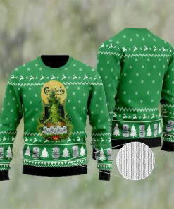 Carlsberg Grinch Snow Ugly Christmas Sweater