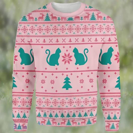 Cats Love Christmas Ugly Christmas Sweater