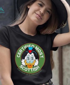 Certified Most Scottish A Division Of Glomsgold Inc Disney Donald Ducktales Shirt