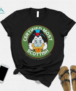 Certified Most Scottish A Division Of Glomsgold Inc Disney Donald Ducktales Shirt