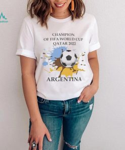 Champion Argentina Qatar World Cup 2022 T shirt Design