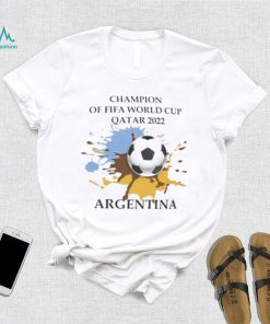 Champion Argentina Qatar World Cup 2022 T shirt Design