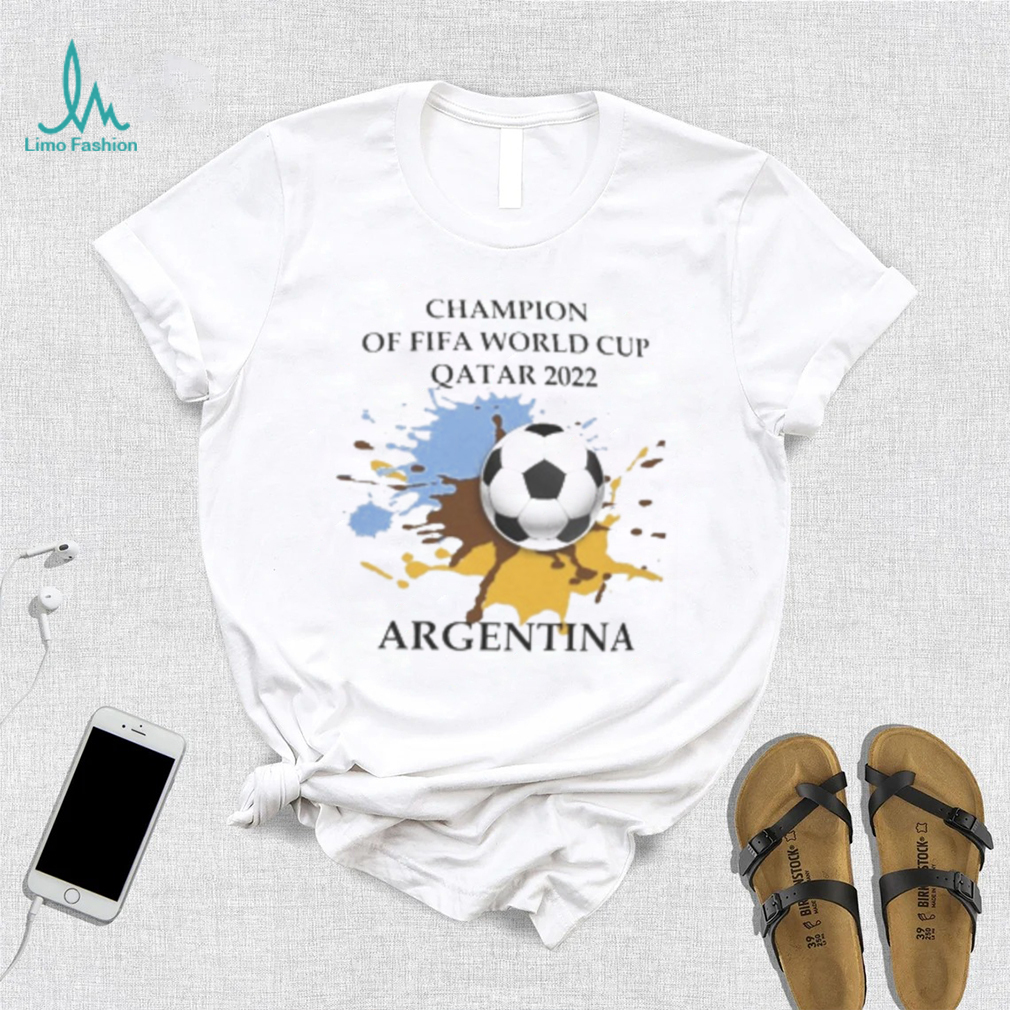 Champion Argentina Qatar World Cup 2022 T shirt Design Champion Argentina Qatar World Cup 2022 T shirt Design