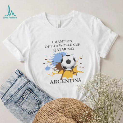 Champion Argentina Qatar World Cup 2022 T shirt Design