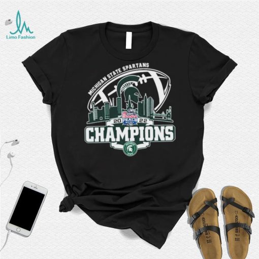 Champion Michigan State Spartans Chick Fil Peach Bowl City 2022 Shirt