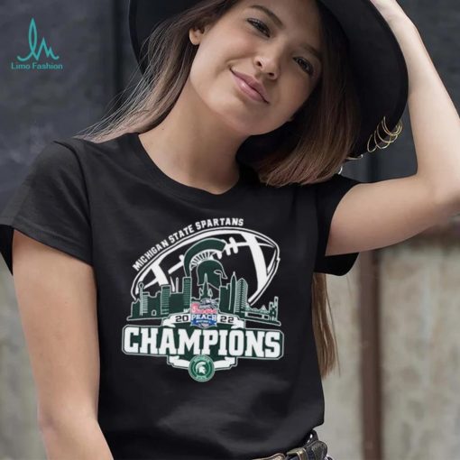 Champion Michigan State Spartans Chick Fil Peach Bowl City 2022 Shirt