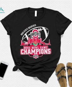 Champion Ohio State Buckeyes Logo Rose Bowl Game City 2022 Shirt