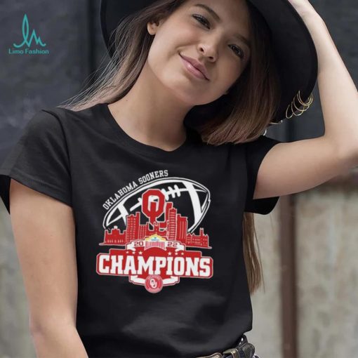 Champion Oklahoma Sooners Logo Alamobowl City 2022 Shirt