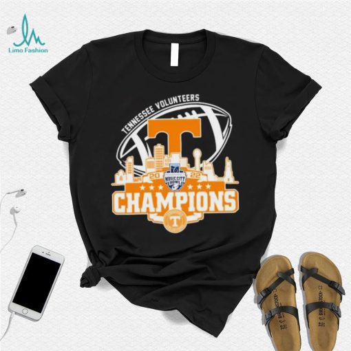 Champion Tennessee Volunteers Logo Music City Bowl City 2022 Shirt