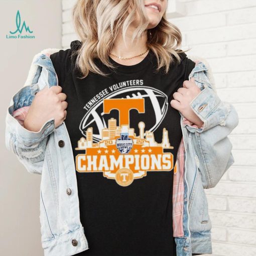 Champion Tennessee Volunteers Logo Music City Bowl City 2022 Shirt