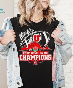 Champion Utah Utes Logo Rose Bowl Game City 2022 Shirt