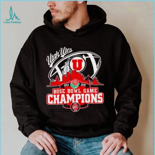 Champion Utah Utes Logo Rose Bowl Game City 2022 Shirt