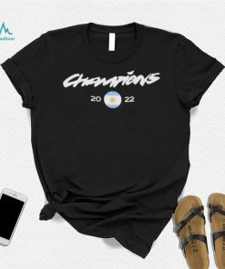 Champions 2022 Argentina Shirt World Cup Champions