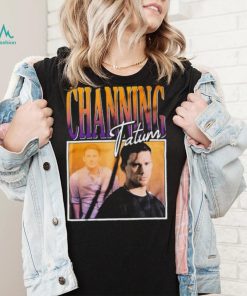 Channing Tatum College Design Portrait Shirt