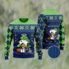 Parrot Tropical Leaf Ugly Christmas Holiday Sweater