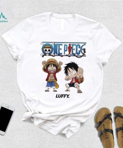 Chibi Luffy One Piece Anime Straw Hat Boy Shirt