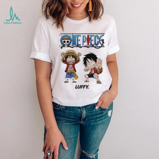 Chibi Luffy One Piece Anime Straw Hat Boy Shirt