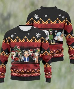 Chibi Revengers Christmas Wool Knitted 3D Sweater