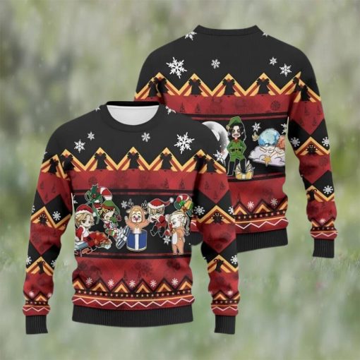 Chibi Revengers Christmas Wool Knitted 3D Sweater