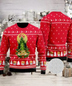 Chick Fil A Grinch Snow Ugly Christmas Sweater