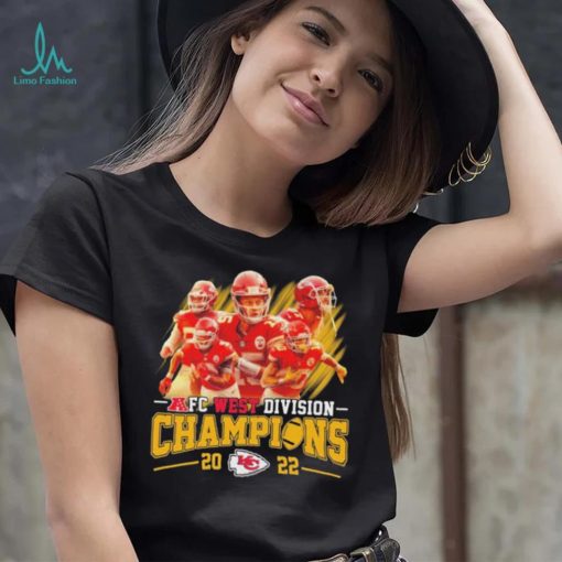 Chiefs Team AFC West Division Champions 2022 Shirt