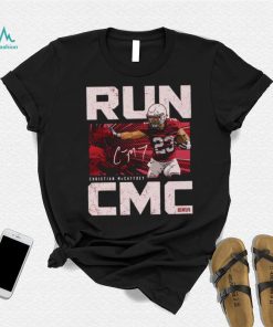 Christian McCaffrey San Francisco 49ers Stiff Arm Signature Shirt