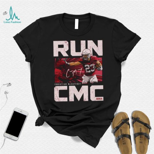 Christian McCaffrey San Francisco 49ers Stiff Arm Signature Shirt