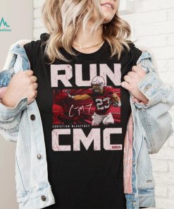 Christian McCaffrey San Francisco 49ers Stiff Arm Signature Shirt