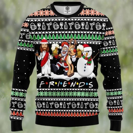 Christmas Friends 3D Sweater