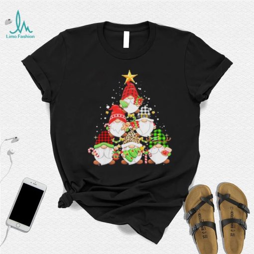Christmas Gnome Shirt Funny Family Pajamas Gnome Tree Xmas Shirt