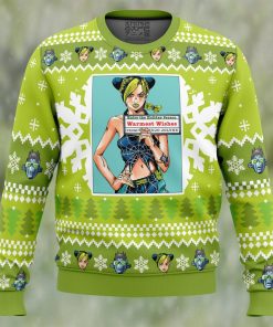 Christmas Jolyne Kujo Jojo’s Bizarre Adventure Christmas Sweater