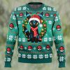 Eggo Grinch Snow Ugly Christmas Sweater