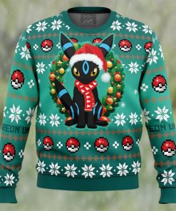 Christmas Umbreon Pokemon Ugly Christmas Sweater