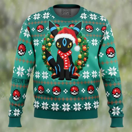 Christmas Umbreon Pokemon Ugly Christmas Sweater