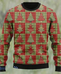 Classic Christmas Tree Pattern Xmas Gift Sweater