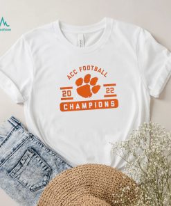 Clemson Tigers Champions ACC Football Conference 2022 Shirt