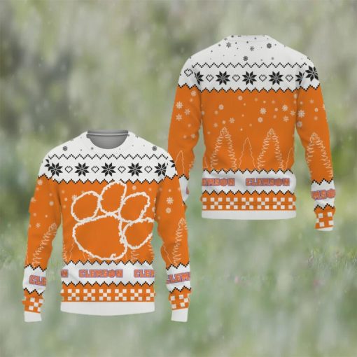 Clemson Tigers Ugly Christmas Sweater