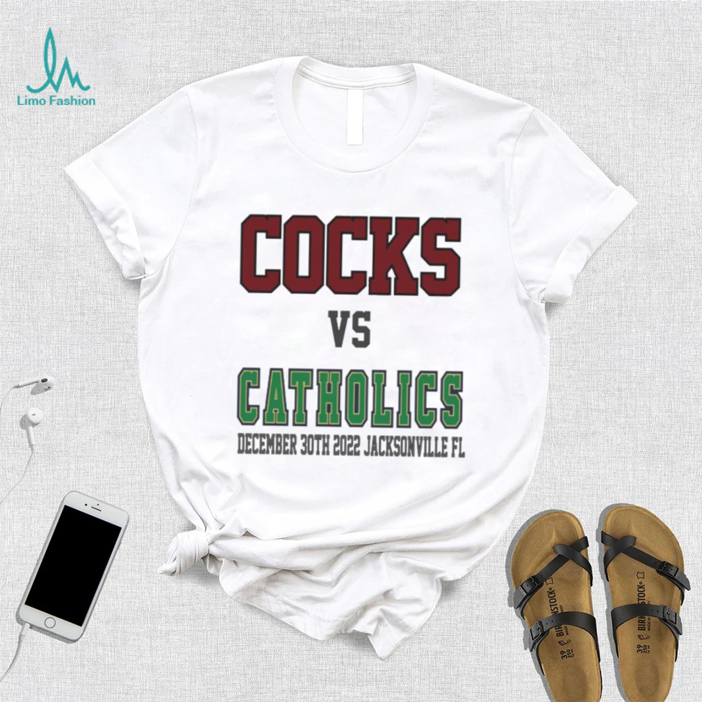 Cocks vs. Catholics Gator Bowl 2022 Shirt Cocks vs. Catholics Gator Bowl 2022 Shirt