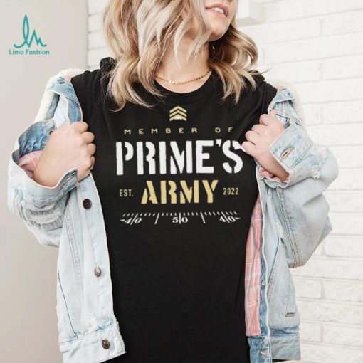 Colorado Buffaloes Member Of Prime’s Army Shirt