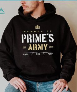 Colorado Buffaloes Member Of Prime’s Army Shirt