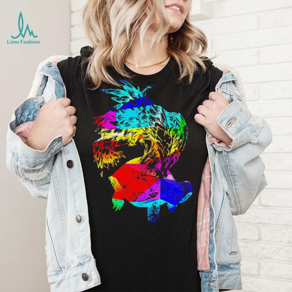 Colorful Turtle Abstract art shirt Colorful Turtle Abstract art shirt
