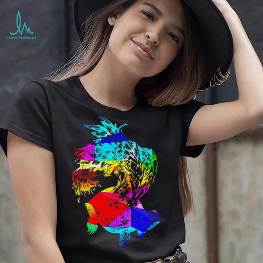 Colorful Turtle Abstract art shirt Colorful Turtle Abstract art shirt