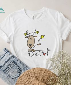 Comet Reindeer Christmas Holiday Shirt2