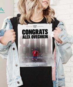 Congrats Alex Ovechkin Boo career goals shirt