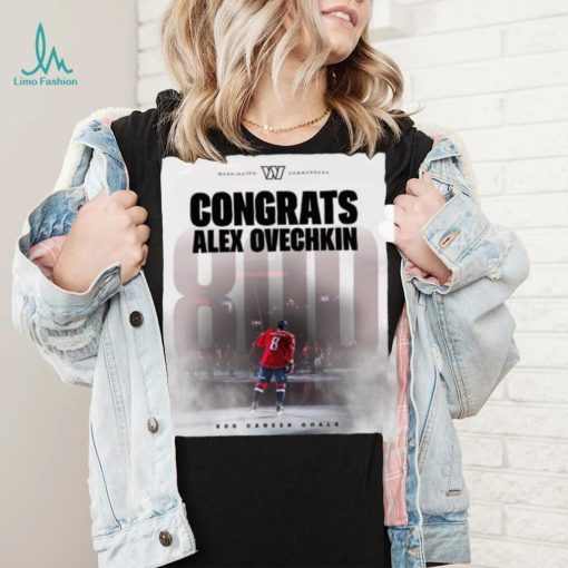 Congrats Alex Ovechkin Boo career goals shirt