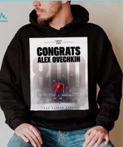 Congrats Alex Ovechkin Boo career goals shirt