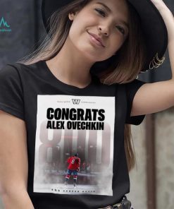 Congrats Alex Ovechkin Boo career goals shirt