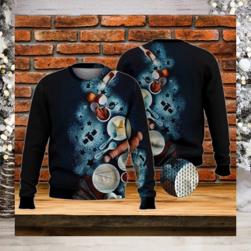 Cook Galaxy Black Ugly Christmas Sweater