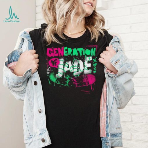 Cora Jade Broken Skateboard Generation of Jade shirt