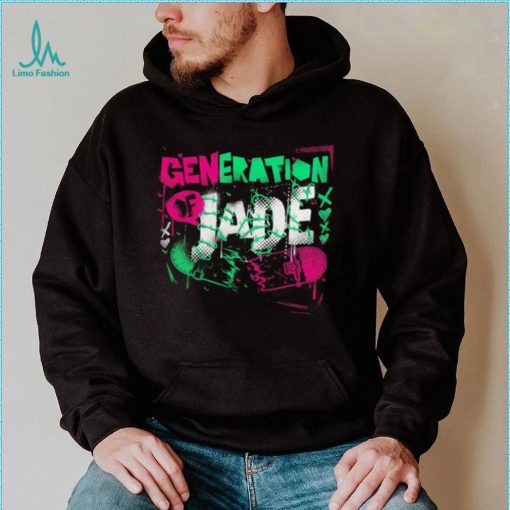 Cora Jade Broken Skateboard Generation of Jade shirt